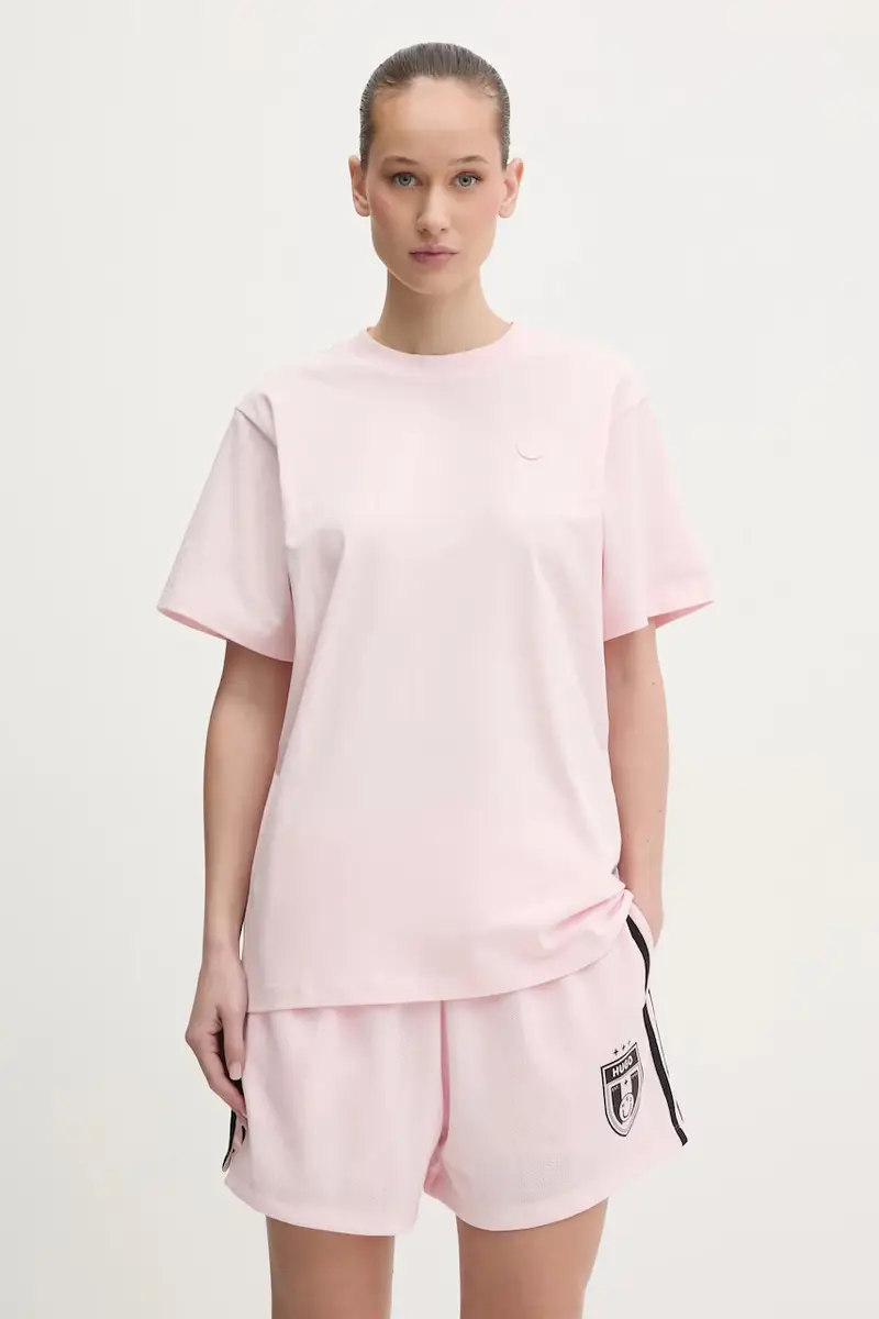 pantaloncini donna colore rosa 50537439 miniatura 4