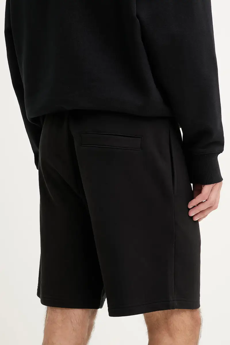 pantaloncini in cotone uomo colore nero 50536107 miniatura 3