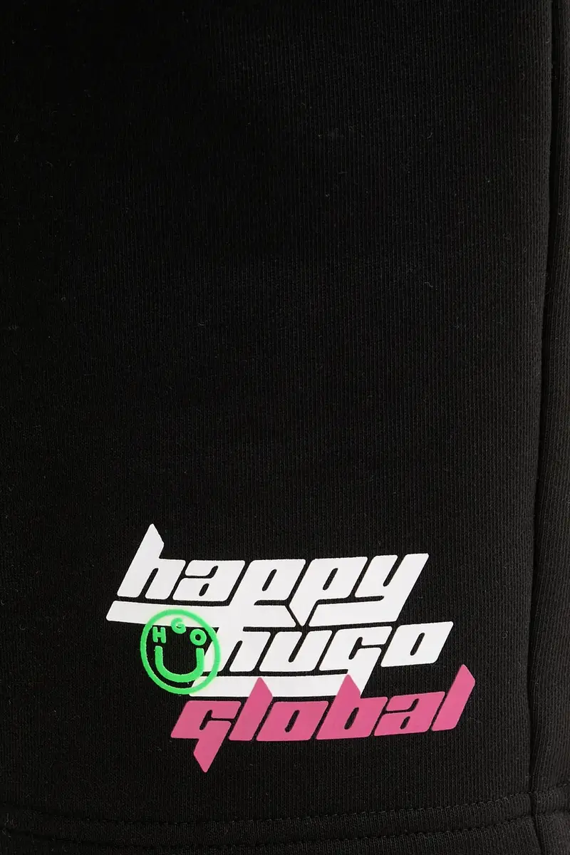 pantaloncini in cotone uomo colore nero 50536107 miniatura 4