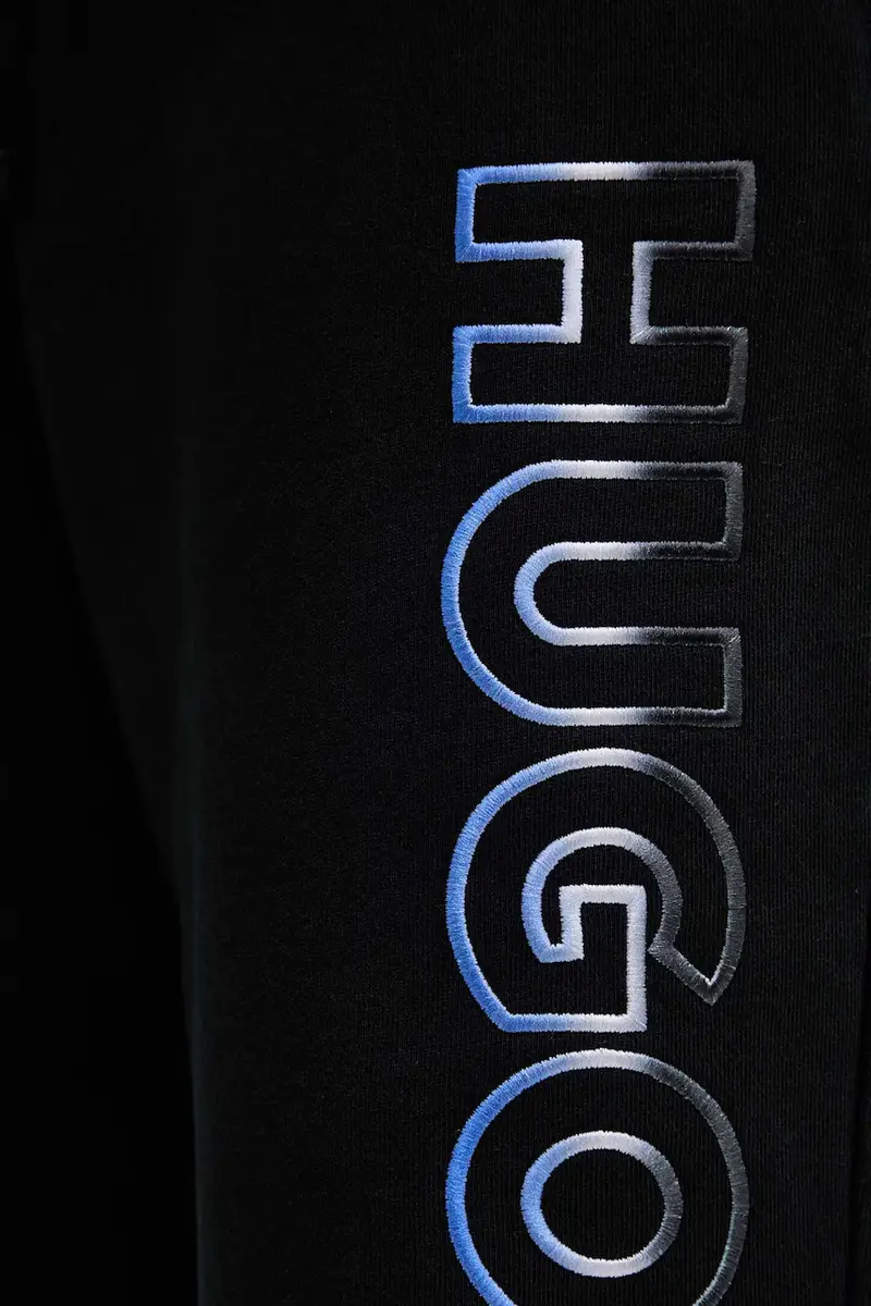 pantaloncini in cotone uomo colore nero 50549134 miniatura 4