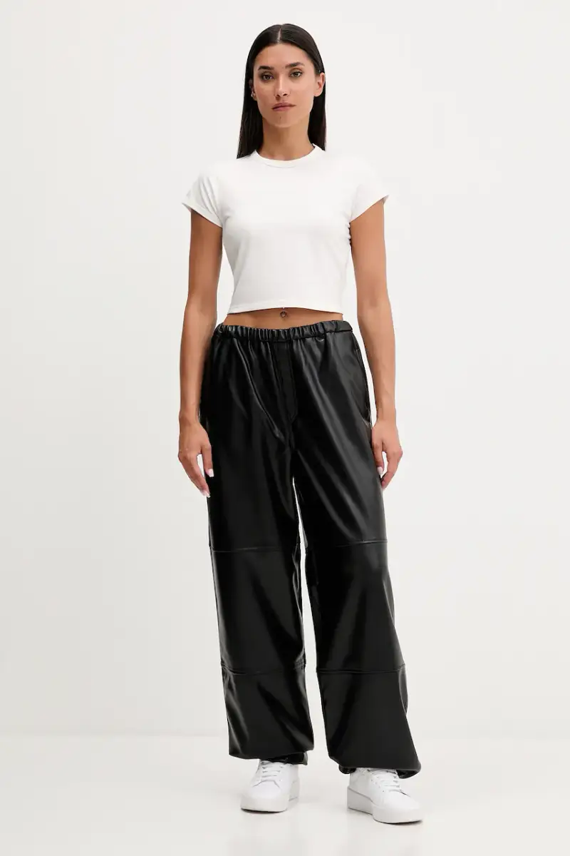 pantaloni donna colore nero 50546770 miniatura 2