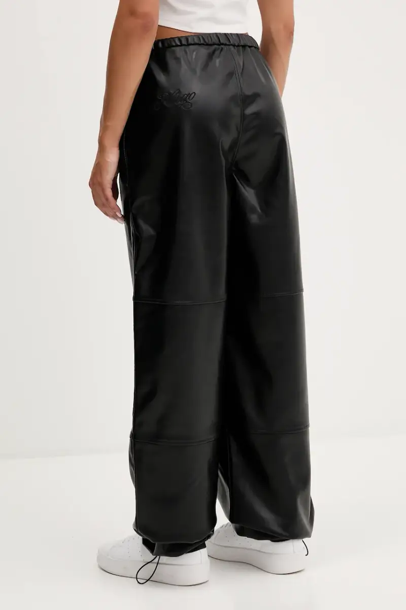 pantaloni donna colore nero 50546770 miniatura 3