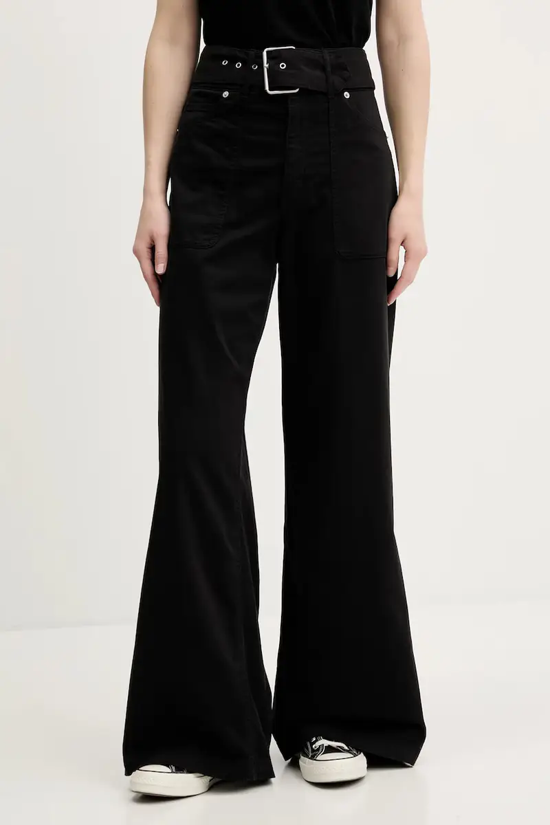 pantaloni Hicandi-1-D_B donna colore nero 50548143