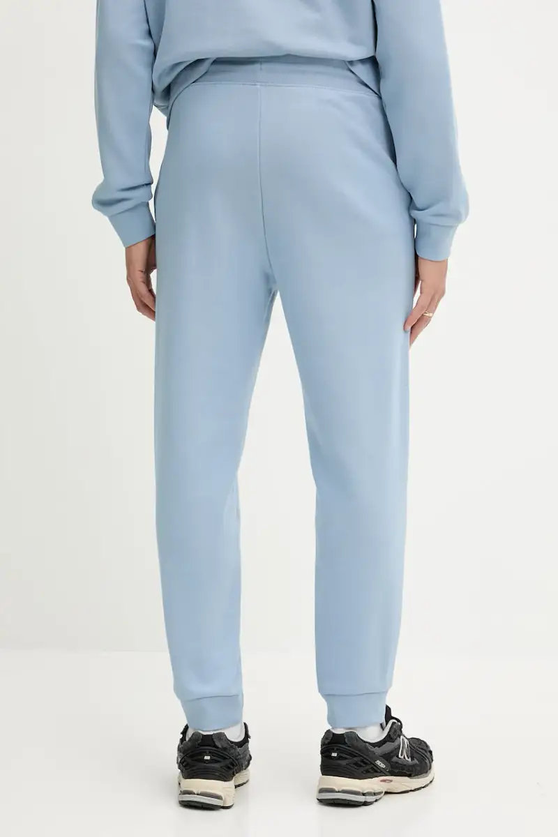 pantaloni tuta di cotone colore nero 50522360 Blu miniatura 3