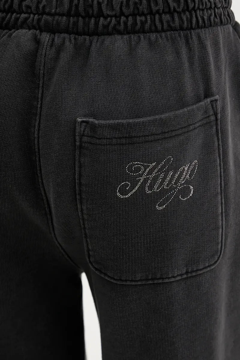 pantaloni tuta di cotone donna colore grigio 50547956 miniatura 4