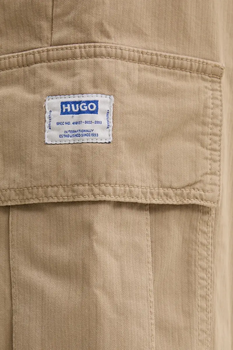 pantaloni uomo colore beige 50539092 miniatura 4