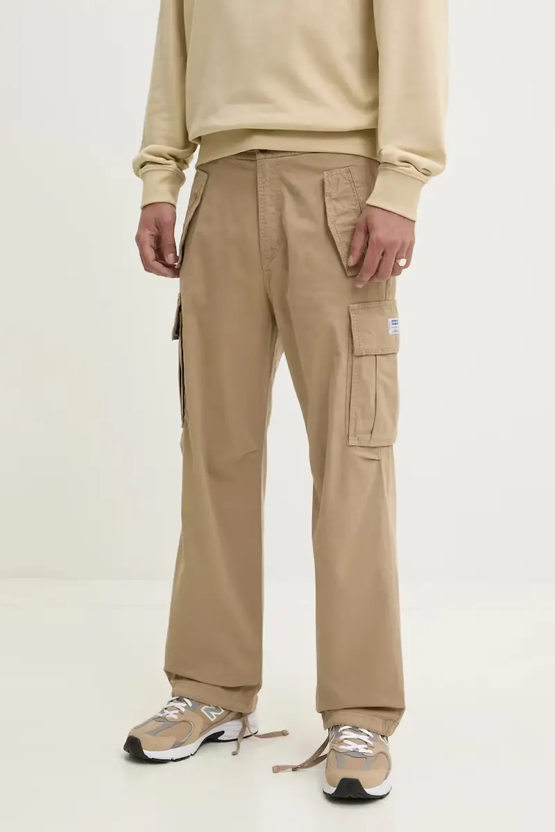 pantaloni uomo colore beige 50539092
