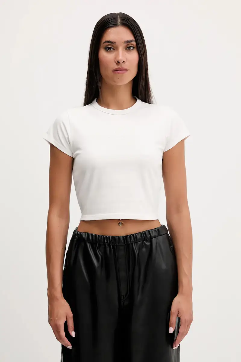 HUGO Blue T-shirt Donna Bianco 3124959