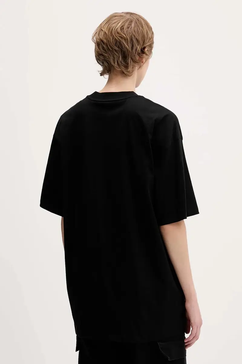 HUGO Blue T-shirt Donna Nero 3776678 miniatura 3