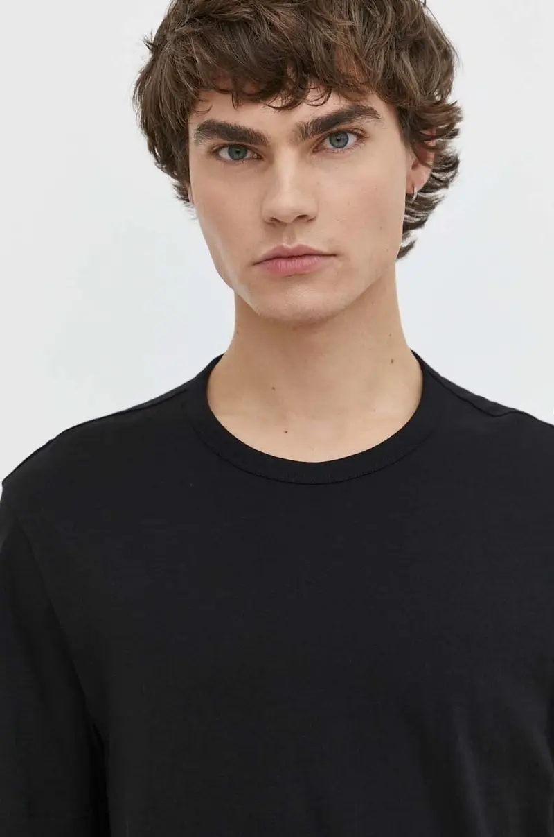 HUGO Blue T-shirt Uomo Nero 2227203