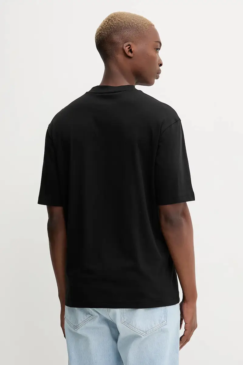 HUGO Blue T-shirt Uomo Nero 3647073 miniatura 3