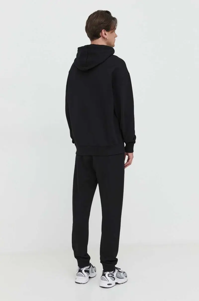 tuta in lana colore nero miniatura 2