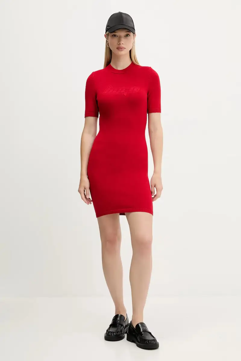 vestito colore rosso 50543324 miniatura 2