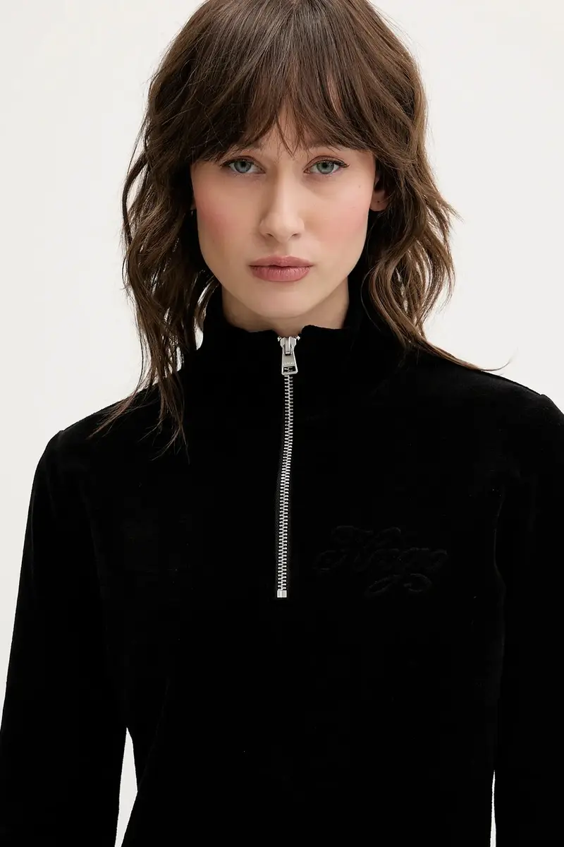 vestito in velluto colore nero 50549677 miniatura 4