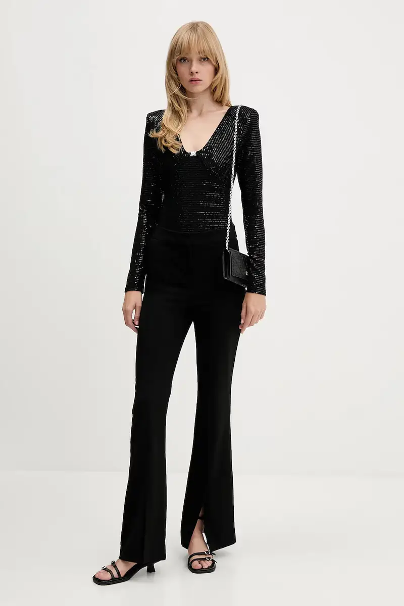 HUGO Body Donna Nero 3153245 miniatura 2