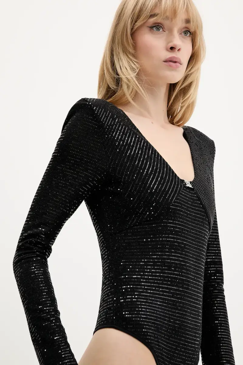 HUGO Body Donna Nero 3153245 miniatura 4