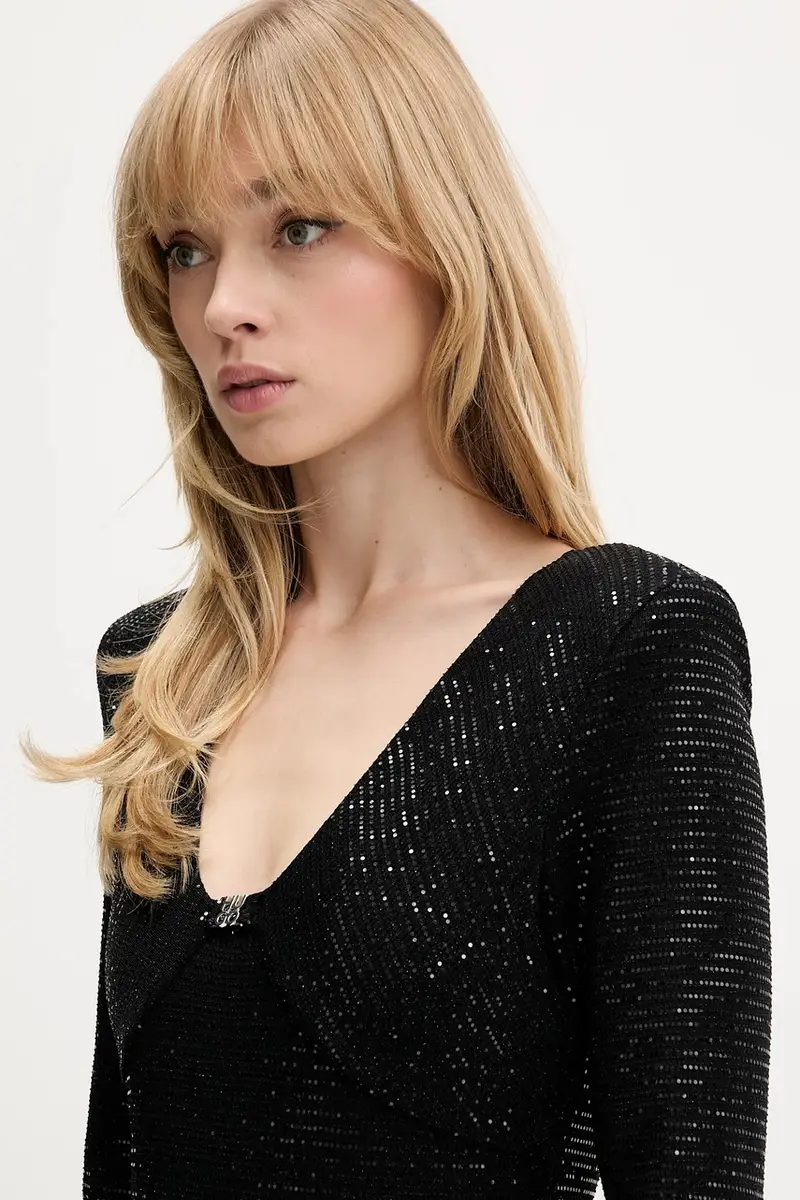 HUGO Body Donna Nero 3153245 miniatura 5