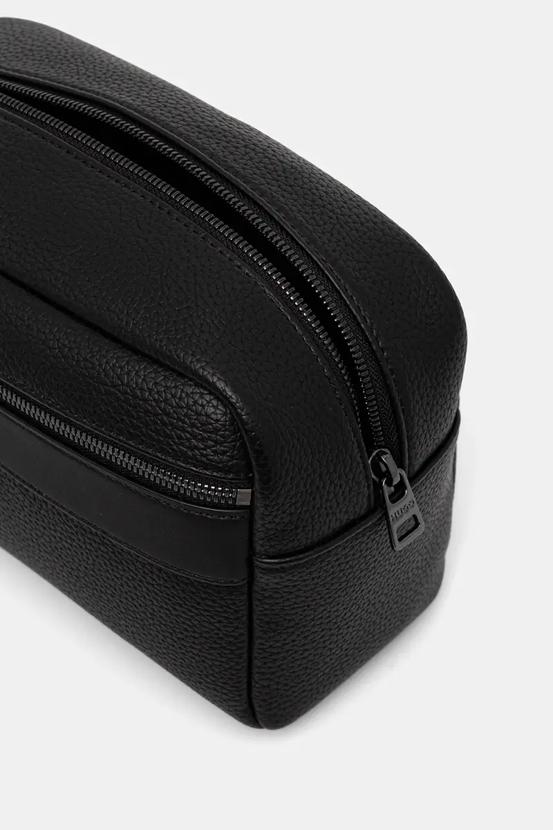 borsa da toilette colore nero 50552293 miniatura 4