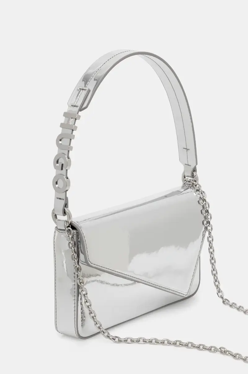 borsetta colore argento 50536245 miniatura 3