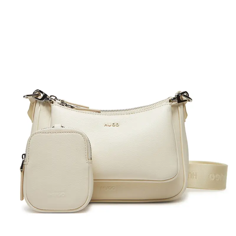 Borsetta HUGO Bel 2.0 50547065 Écru Écru