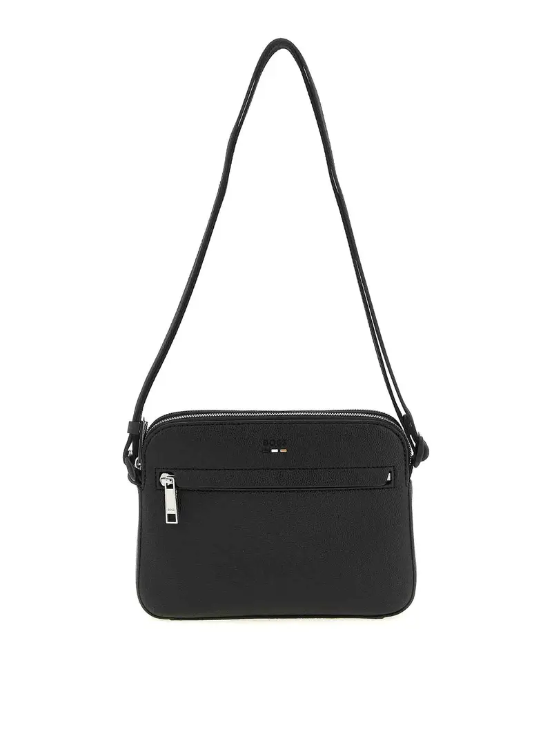 Borsa a tracolla doppia Ray Nero