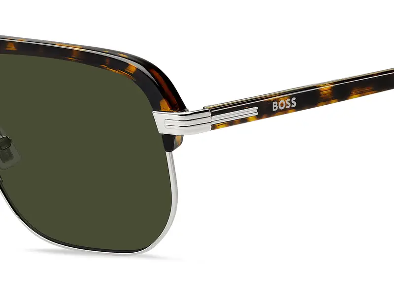 Hugo Boss BOSS 1752/S 9G0/QT Occhiali da sole Verde miniatura 2