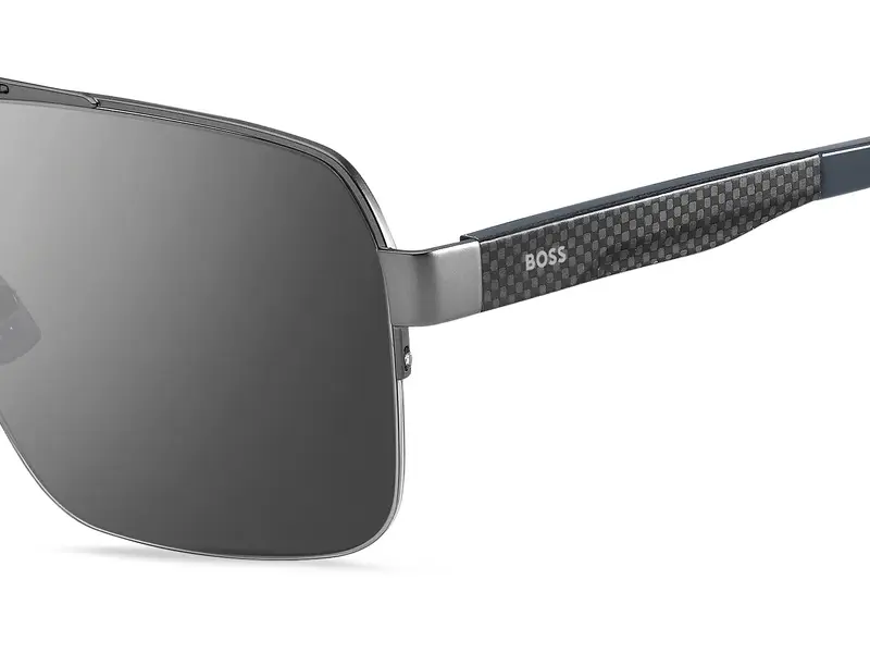 Hugo Boss BOSS 1767/S R80/T4 Occhiali da sole Argento Specchiato miniatura 2