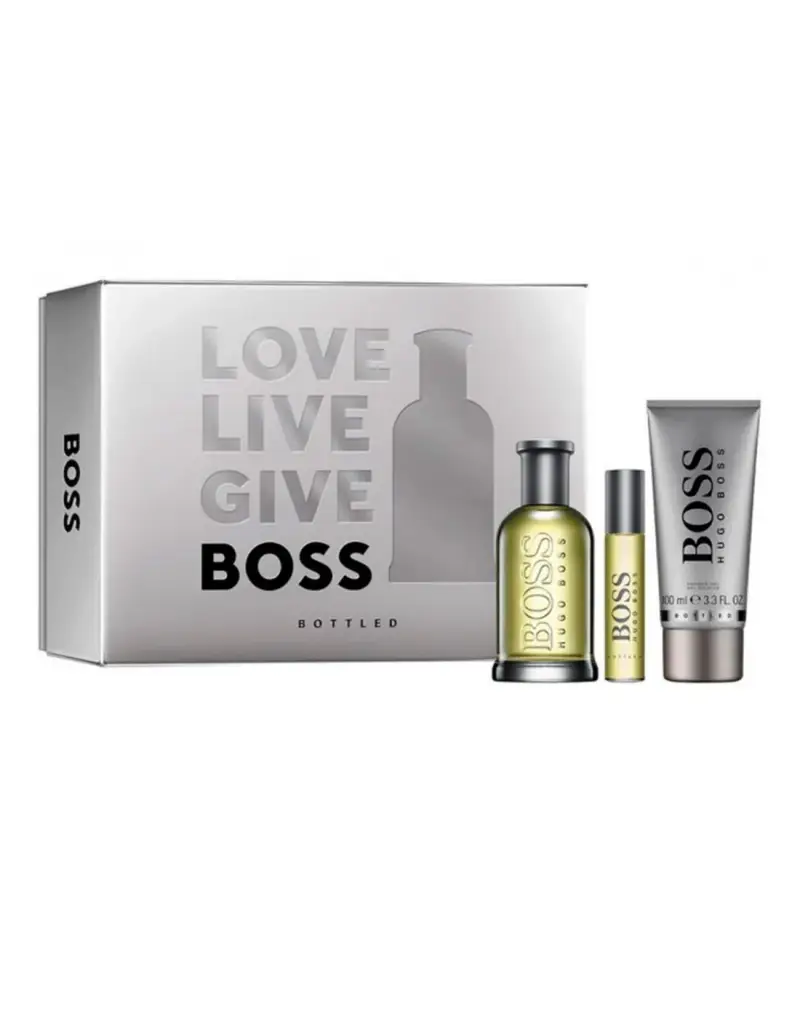 Bottled Eau Toilette 100 ml Deodorante Gel doccia 100 ml Hugo Boss Bottled Eau toilette 100 ml Des