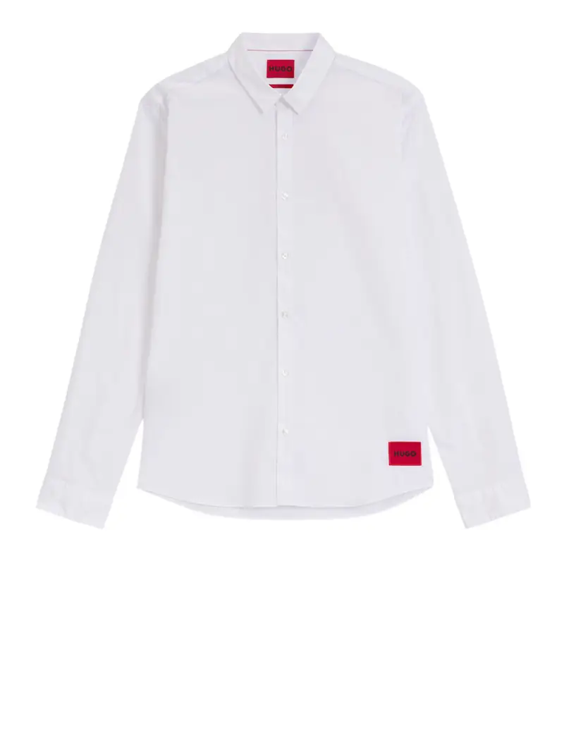 camicia classica hugo boss da uomo - bianco