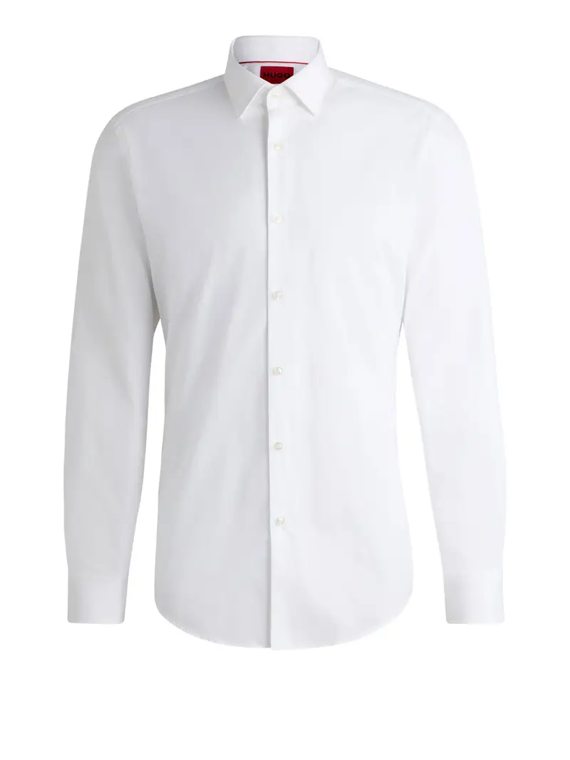 camicia classica hugo boss da uomo - bianco