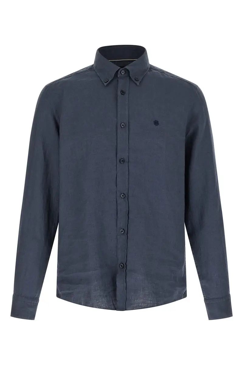 Camicia 'H-Liam' Blu