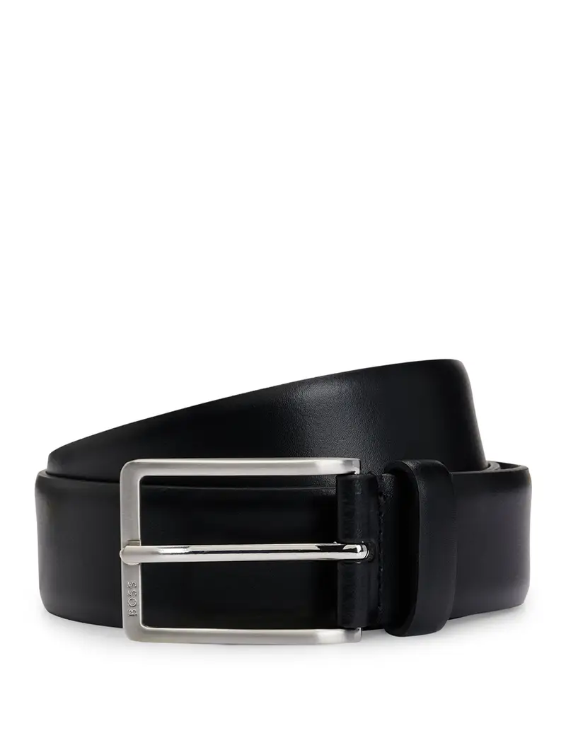 cintura hugo boss da uomo - nero