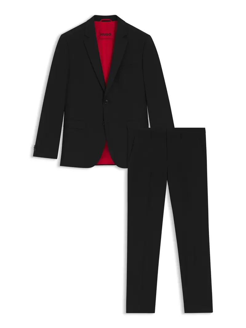 completo hugo boss arti-hesten da uomo - nero