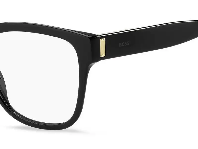 Hugo Boss Donna BOSS 1456 SDK Montature da vista Bio-acetato Nero Squadrata miniatura 3