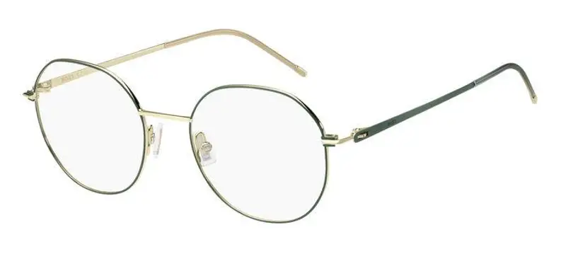 Hugo Boss Donna BOSS 1463 PEF Montature da vista Acciaio Oro verde  Rotonda
