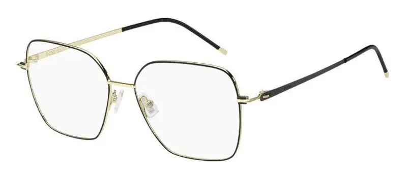 Hugo Boss Donna BOSS 1464 2M2 Montature da vista Acciaio Nero/Oro  Squadrata