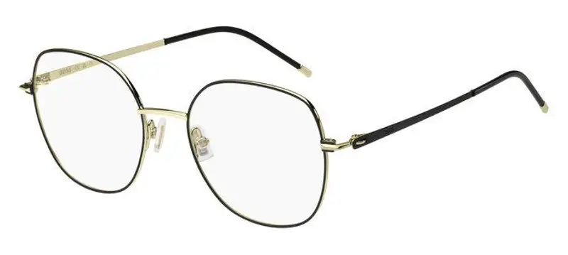 Hugo Boss Donna BOSS 1529 RHL Montature da vista Acciaio Oro / Nero  Rotonda