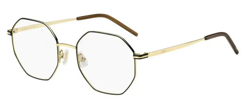 Hugo Boss Donna BOSS 1590 RHL Montature da vista Metallo Oro / Nero  Geometrica