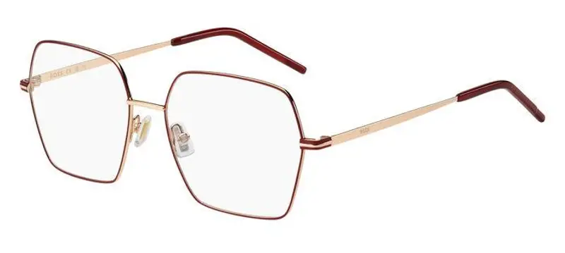 Hugo Boss Donna BOSS 1592 Y11 Montature da vista Metallo Oro rosso  Squadrata