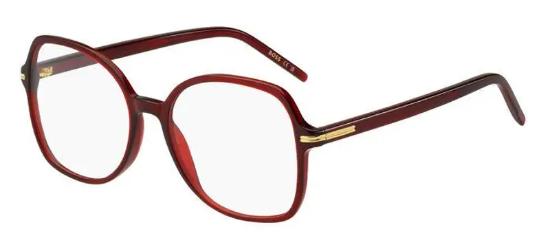 Hugo Boss Donna BOSS 1658 C9A Montature da vista Acetato Rosso  Farfalla