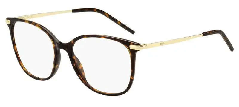 Hugo Boss Donna BOSS 1663 2IK Montature da vista Acetato Havana  Squadrata