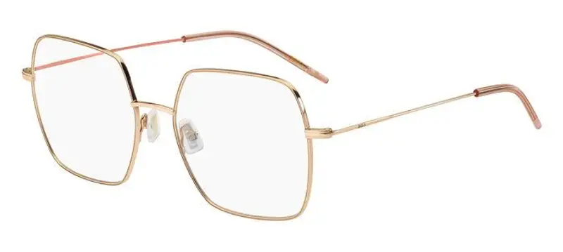 Hugo Boss Donna BOSS 1666 EYR Montature da vista Titanio Oro  Squadrata