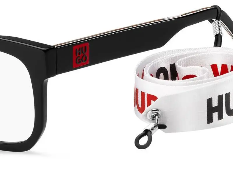 Hugo Boss Donna HG 1223 INA Montature da vista Acetato Nero Squadrata miniatura 3