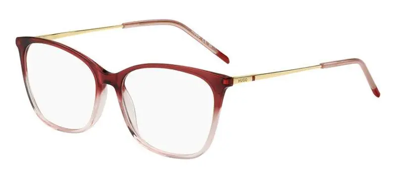 Hugo Boss Donna HG 1294 0T5 Montature da vista Acetato Bordeaux  Farfalla