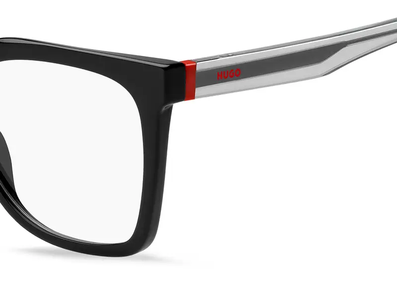 Hugo Boss Donna HG 1363 807 Montature da vista Acetato Nero Squadrata Normale miniatura 2