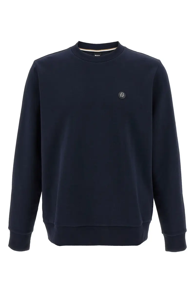 Felpa Logo Blu