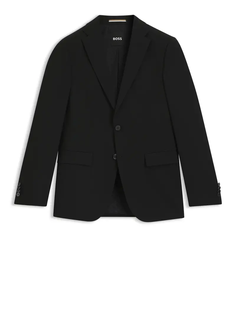 giacca hugo boss h-harvey da uomo - nero