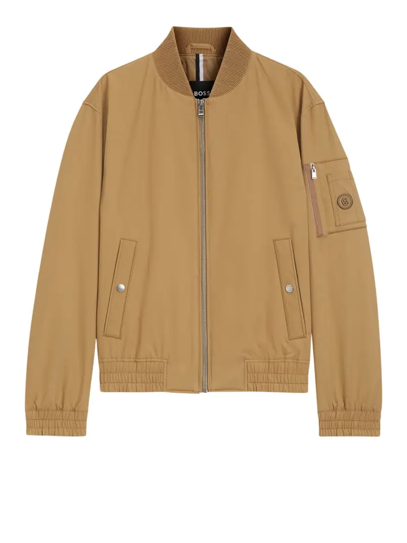 giubbino hugo boss comber da uomo - beige