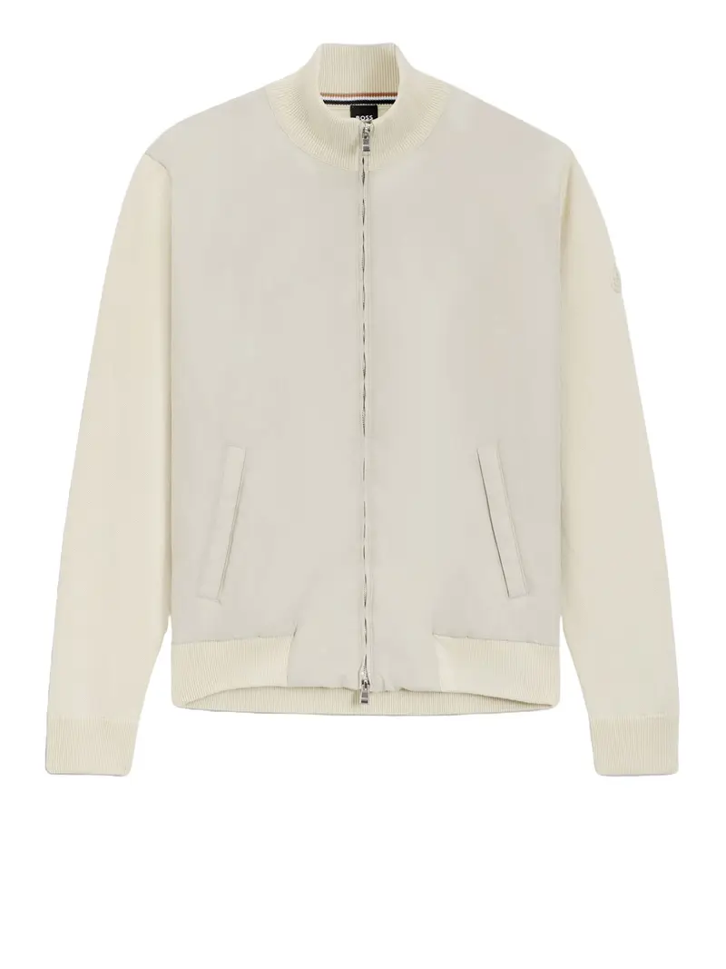 giubbino hugo boss da uomo - bianco