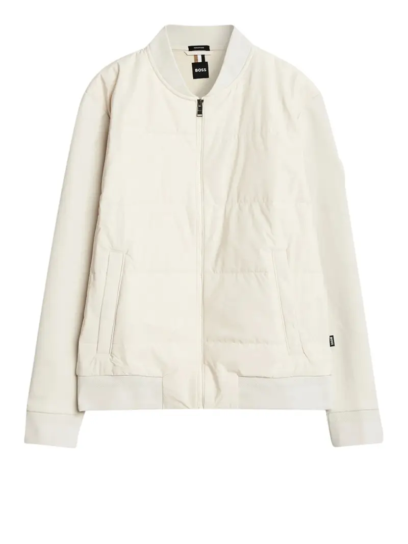 giubbino hugo boss skiles da uomo - bianco